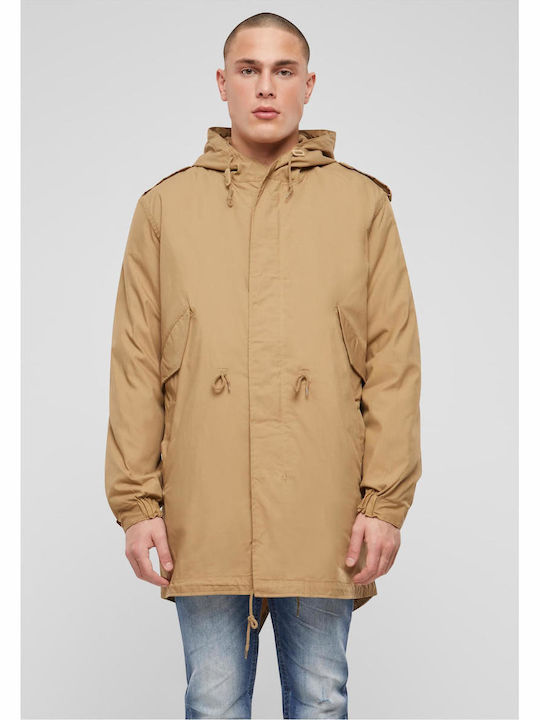 Winter Jacket Parka Camel