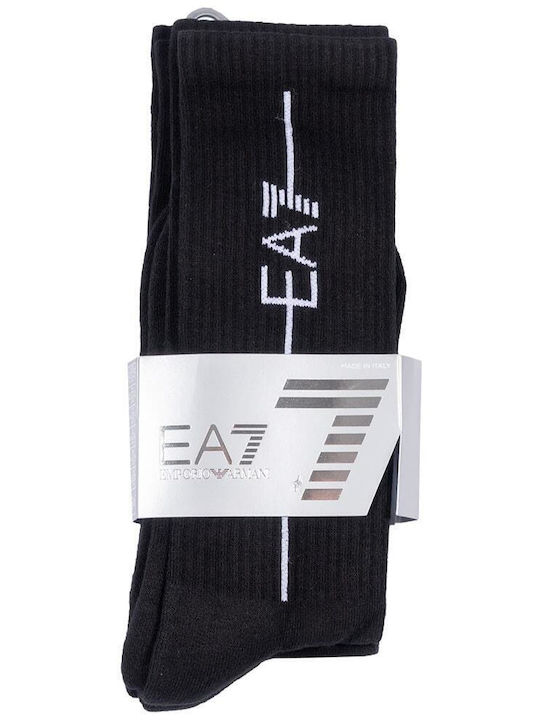 Emporio Armani Κάλτσες Μαύρες 2Pack