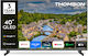 Thomson Smart Τηλεόραση 40" Full HD QLED XS HDR (2025) 40FQG4S15