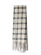 Women's Cashmere Scarf Ecru