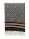 Women's Wool Scarf Gray