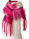 Women's Wool Scarf Pink