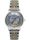 Zeppelin Men's Watch 36mm Battery with Gold Metal Bracelet