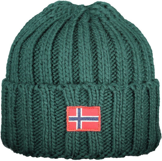 Beanie Ανδρικός Σκούφος Πλεκτός σε Πράσινο χρώμα