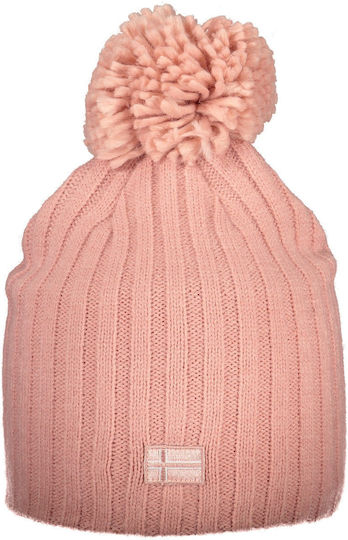 Beanie Beanie Knitted in Pink color