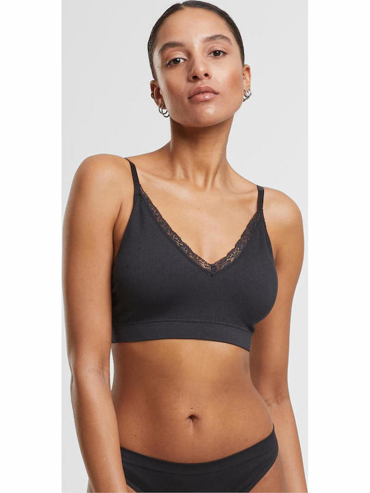 Women's Bra without Padding Black