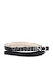 Leather Women's Belt Silver