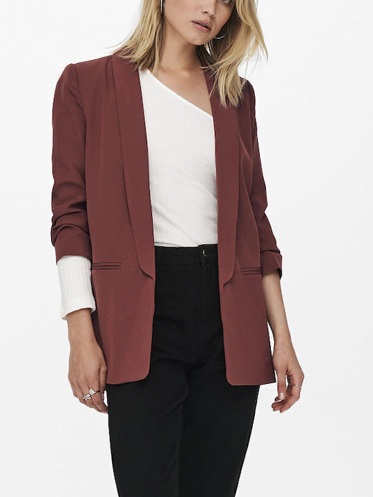 Only Women's Blazer Orange