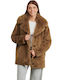 Women's Long Fur Brown