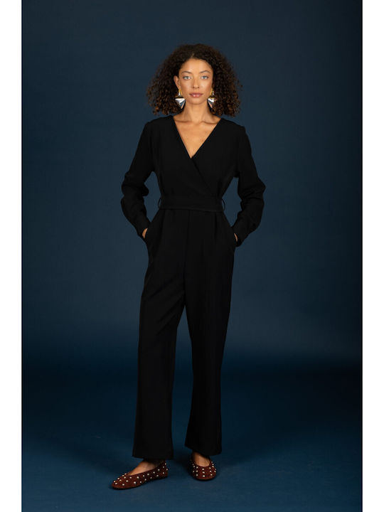 Damen Einteiler Anzug Jet Black