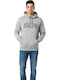 Sweatshirt with Hood Grey