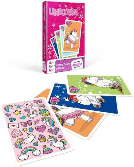 Board Game Unicorn Memo for 2-5 Players 4+ Years Old (PL) Cartamundi