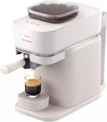 Philips Baristina Αυτόματη με Μύλο Άλεσης Λευκή