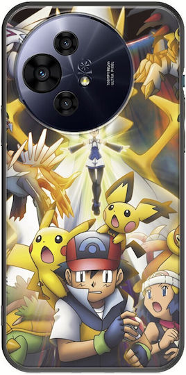 Pokemon TCL 50 Pro NXTPAPER 5G Черен TPU Силиконов Калъф