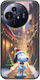 Xmas Cartoons Snoopy TCL 50 Pro Nxtpaper 5G Black TPU Black Silicone