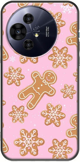 Husă Telefoane Gingerbread TCL 50 Pro NXTPAPER 5G Neagră TPU Silicon