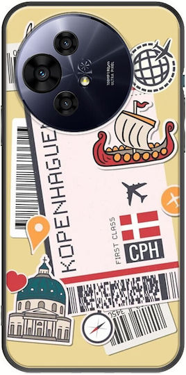 Ticket To Kopenhaugen TCL 50 Pro NXTPAPER 5G Черен TPU Силикон