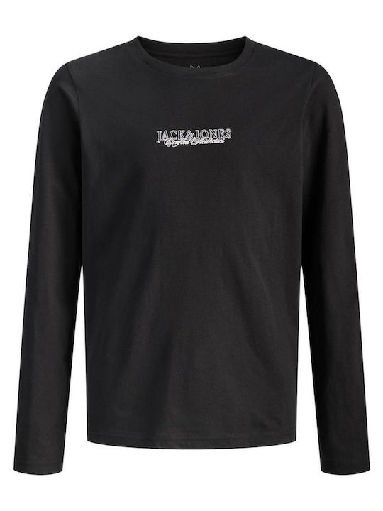 Jack & Jones Kids' Shirt Long Sleeve Black