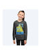 Kinderhemd Langarm Gray