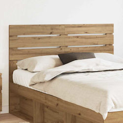 vidaXL Wooden Bed Headboard Artisan Oak 160x100cm