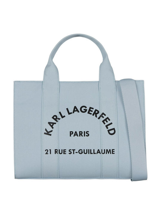 Rsg Square Women's Bag Tote Handbag Light Blue