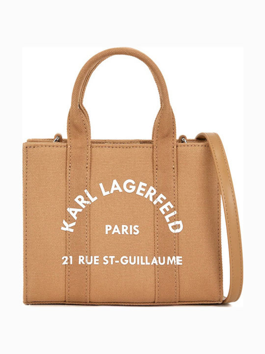 Karl Lagerfeld Υφασμάτινη Γυναικεία Τσάντα Tote...