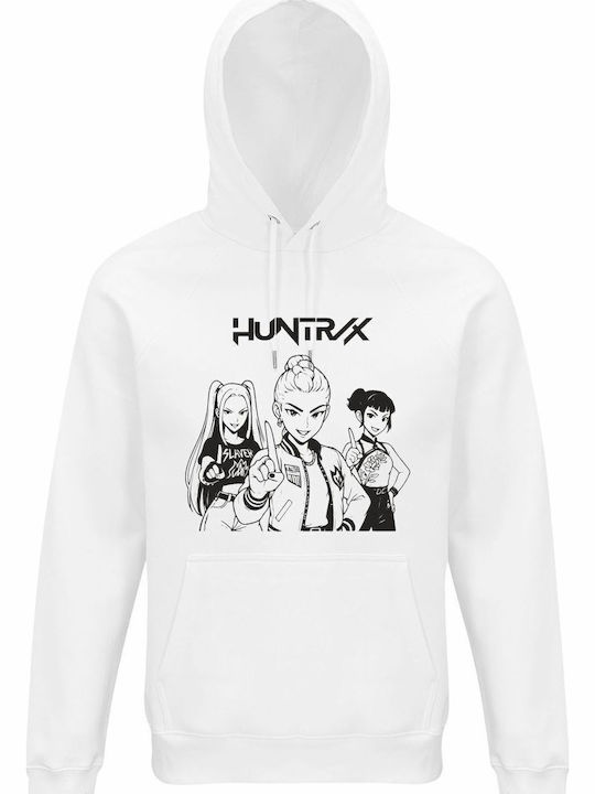 kirikoko Kinder-Sweatshirt mit Kapuze White Dem...
