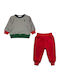 Kids Sweatpants Set Gray Gompo(n)