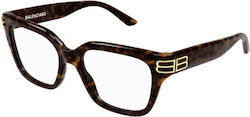 Balenciaga Bb0437o 007 54 Rame Ochelari