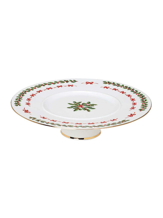 Cryspo Trio Christmas Platter Multicolored
