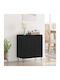 Sideboard Wooden Black Beech 60x35x70cm