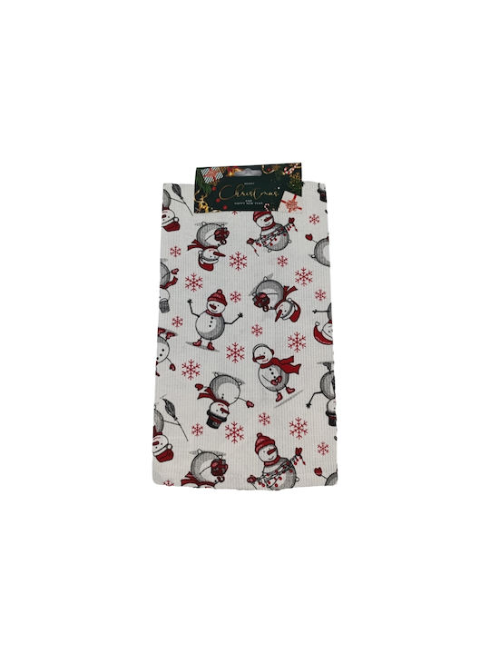 Χριστουγεννιάτικα Σετ Ποτηρόπανα 2τμχ Ilis Home 73201 Snowman