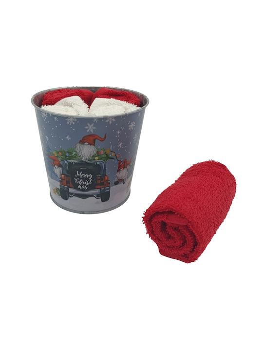 Christmas Set Of 5 Napkins Basket Ilis Home 23995 Dwarfs