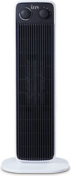 Izzy Ceramic Fan Heater Room Floor White 1400W