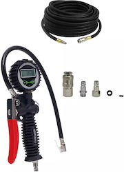 Pistol Umflare Anvelope Furtun 10m Cuplaje Rapide D1366+d1466+d2124 Pistol Umflare Anvelope Furtun 10m Cuplaje Rapide D1366+d1466+d2124