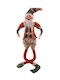 Vetur BV Christmas Velvet Elf Red Gold Green 46cm