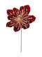 Zen Collection Christmas Fabric Decorative Flower 50cm