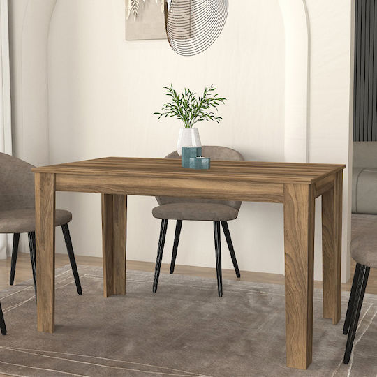 Darlen Масa За Трапезария Дървена Орех 125x72x74см