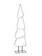 Christmas Decorative Metal Tree 89.5cm Black