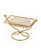 Tabletop Soap Dish Metallic Gold