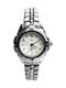 Catamaran Men's Battery Watch With Silver Steel Bracelet
