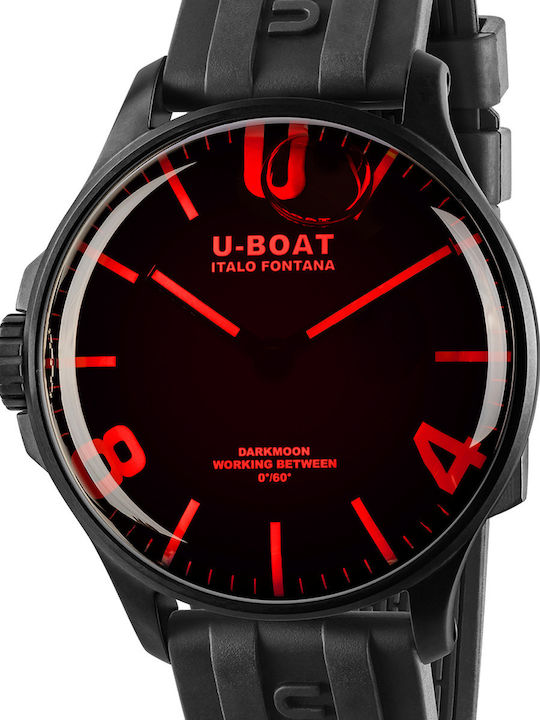 U-Boat Darkmoon Men's Watch 44mm Battery with Black Stainless Steel Bracelet U-Boat Darkmoon Men's Watch 44mm Battery with Black Stainless Steel Bracelet