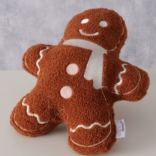 Perna Decorativă De Crăciun Gingerbread 30x33 Cm Maro
