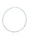 Halskette K18 Gold Elemente Smaragde F126619