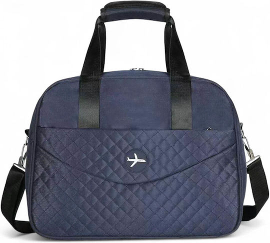 Playful Bags Sack Voyage 24lt Blue Fabric L40xW20xH30cm