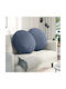 vidaXL Velvet Blue Sofa Cushion 60x60cm