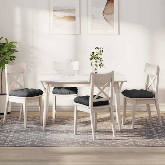 vidaXL Възглавница За Диван Сива 40x40см