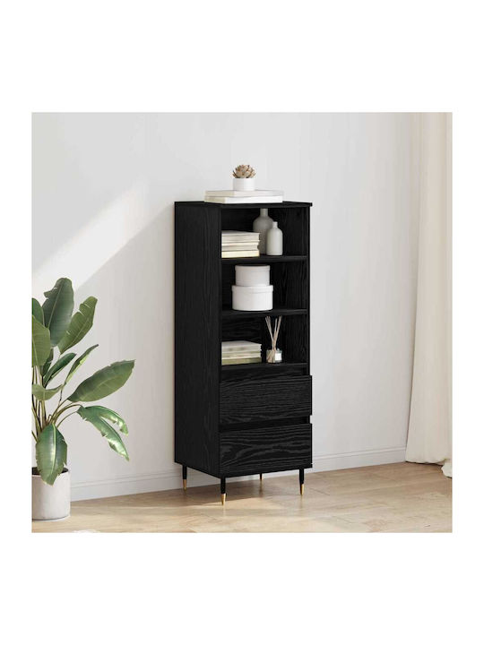 vidaXL Wohnzimmer Vitrine aus Holz & Metall mit...