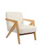 Garifa Sessel White 79x75x75cm