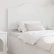 vidaXL Wooden Bed Headboard White 100x100cm